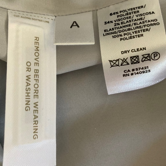 LOFT Neutral Buffalo Ivory Grey Tan Plaid Mini Skirt SZ 6 - Picture 5 of 8